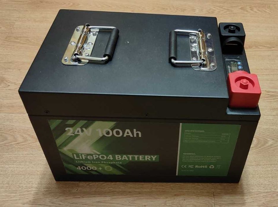 Аккумулятор LiFePO4, 24v, 100Ah