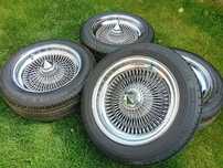 Felgi Szprychowe 15" 7j 5x112 OG Riders Lowrider USA W123 Mercedes