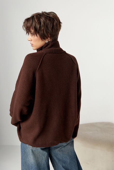 В'язаний жіночий кардиган на блискавці, тепла жіноча кофта на змейке