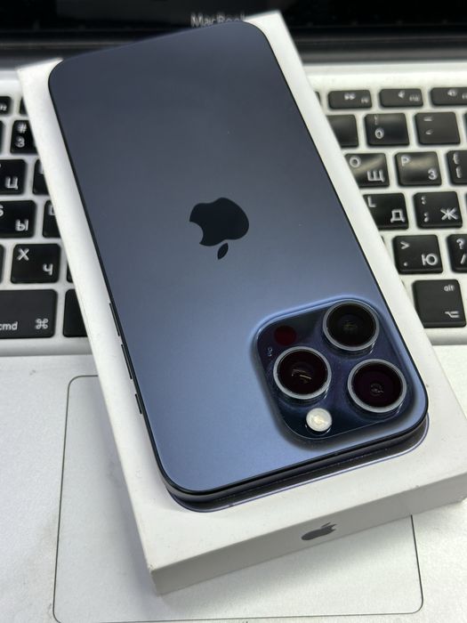 iPhone 15 Pro Max 512Gb Blue Neverlock ідеальний стан