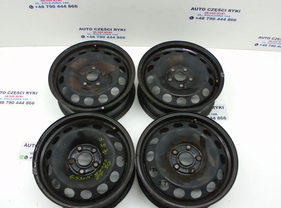 Audi VW Felgi Stalowe 5x112 6.5Jx16 et50
