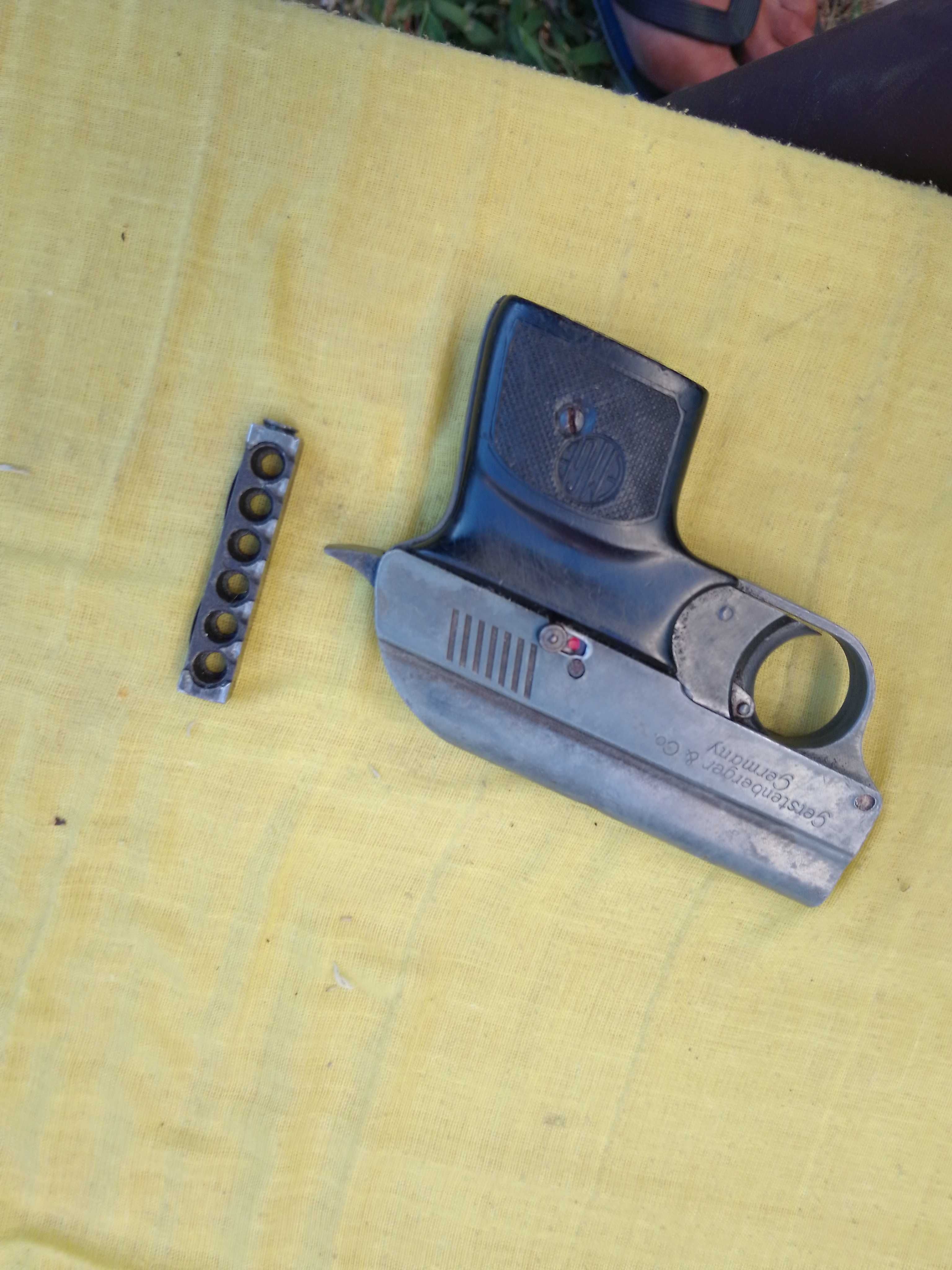 1950s vintage Gerstenberger&Co. Model 6 starter pistol coleção