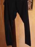 Legginsy czarne dlugie niski stan