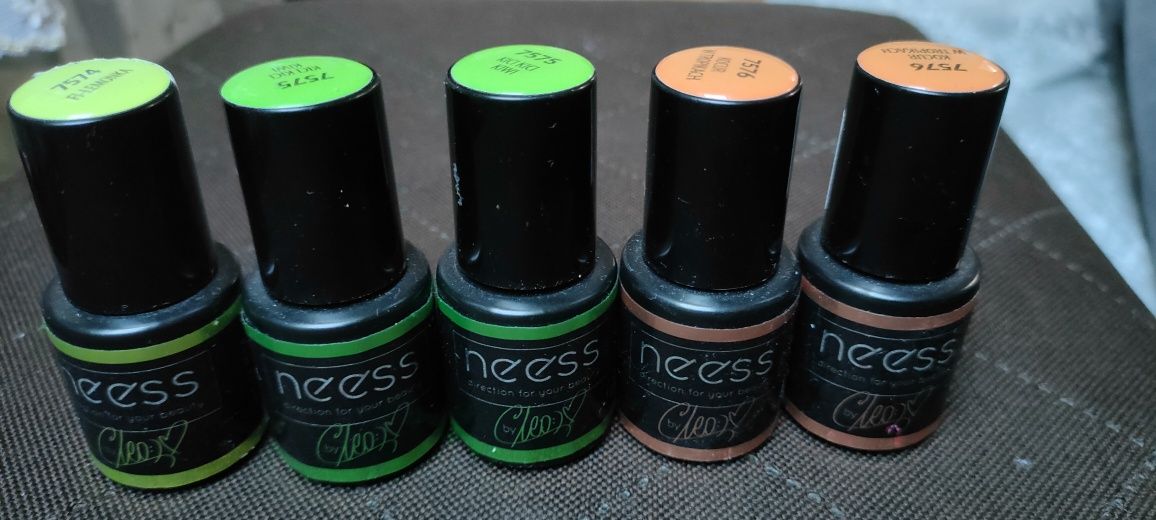 SUPER Lakier UV hybryda hybrydowy CLEO NESS DONEGAL 8 ML DUZA POJ.