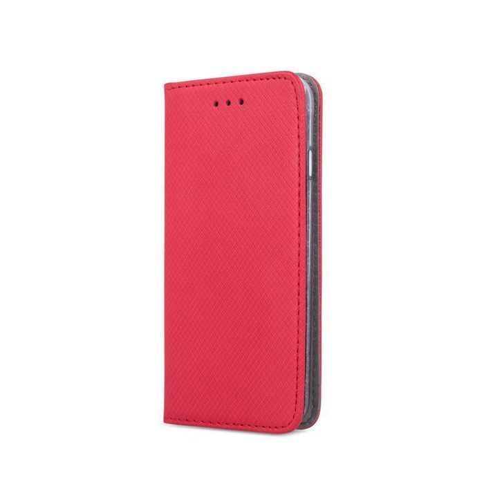 Etui Smart Magnet do Motorola Edge 50 Pro, RED / CZERWONY