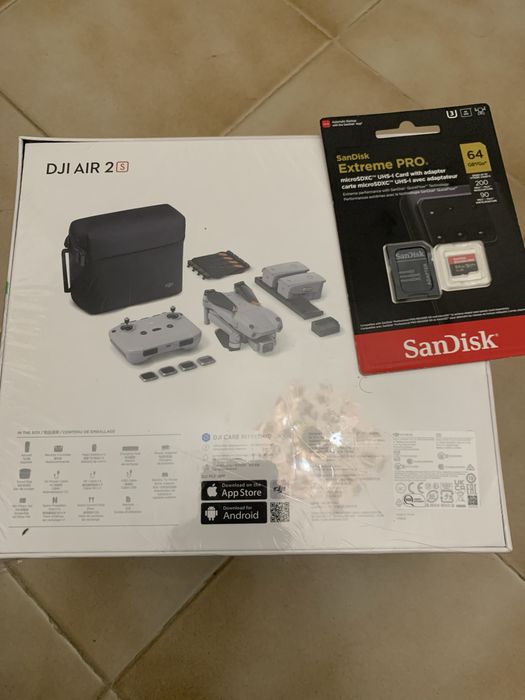 Drone DJI Air 2S – Fly More Combo + Micro SD (Selado)