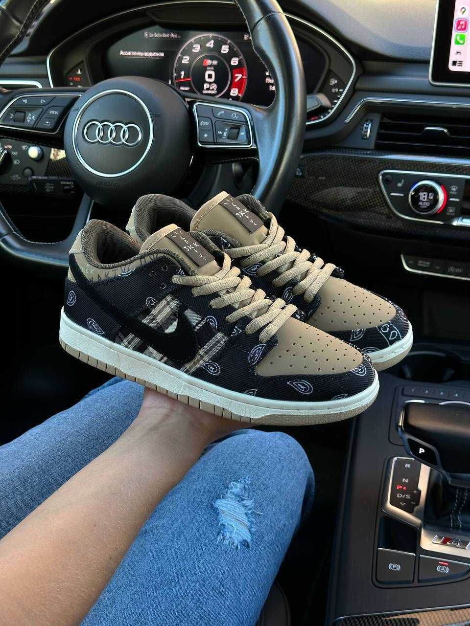 Жіночі кросівки найк данк лоу Nike SB Dunk Low Travis Scott W [36-41]