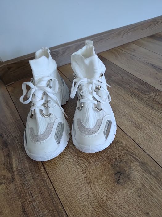 Adidasy białe, rozmiar 37