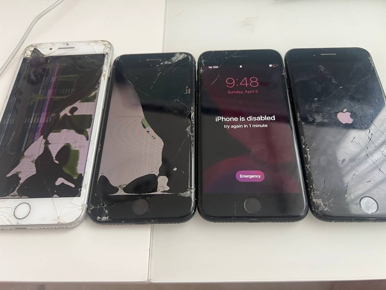 Лот iphone 8 plus se 7 на запчасти