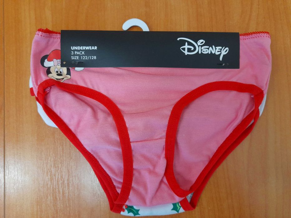 Majtki roz. 122/128 - nowe 3 szt.