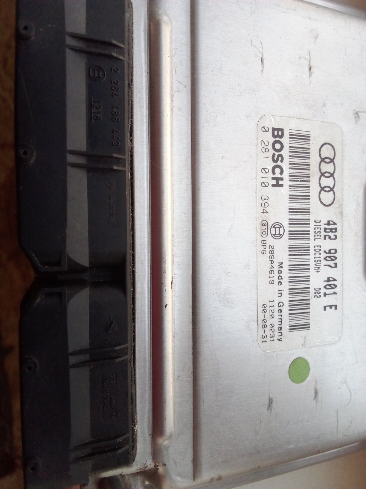 Блок Управления Двигателем Audi A6-C5 2.5 TDI 4B2907401E / 0281010394