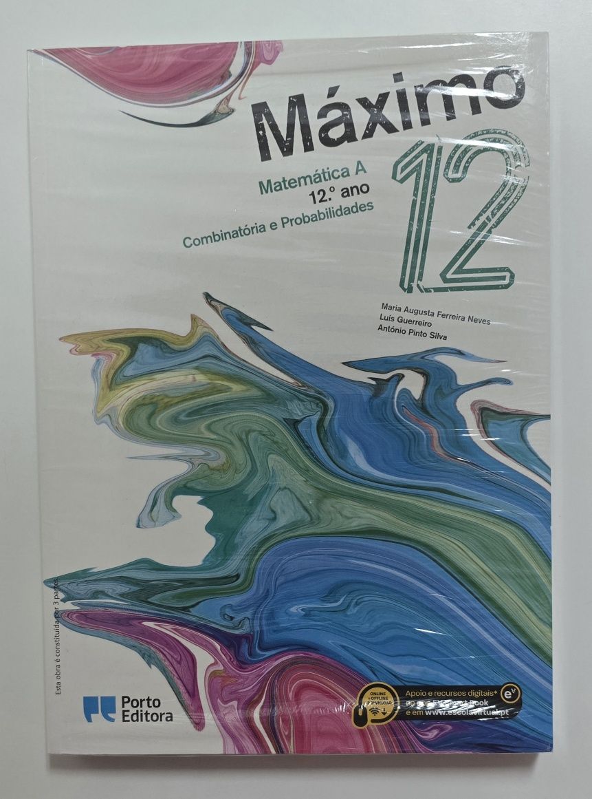 Máximo 12 -  Matemática - 12⁰ Ano - [NOVOS e SELADOS]