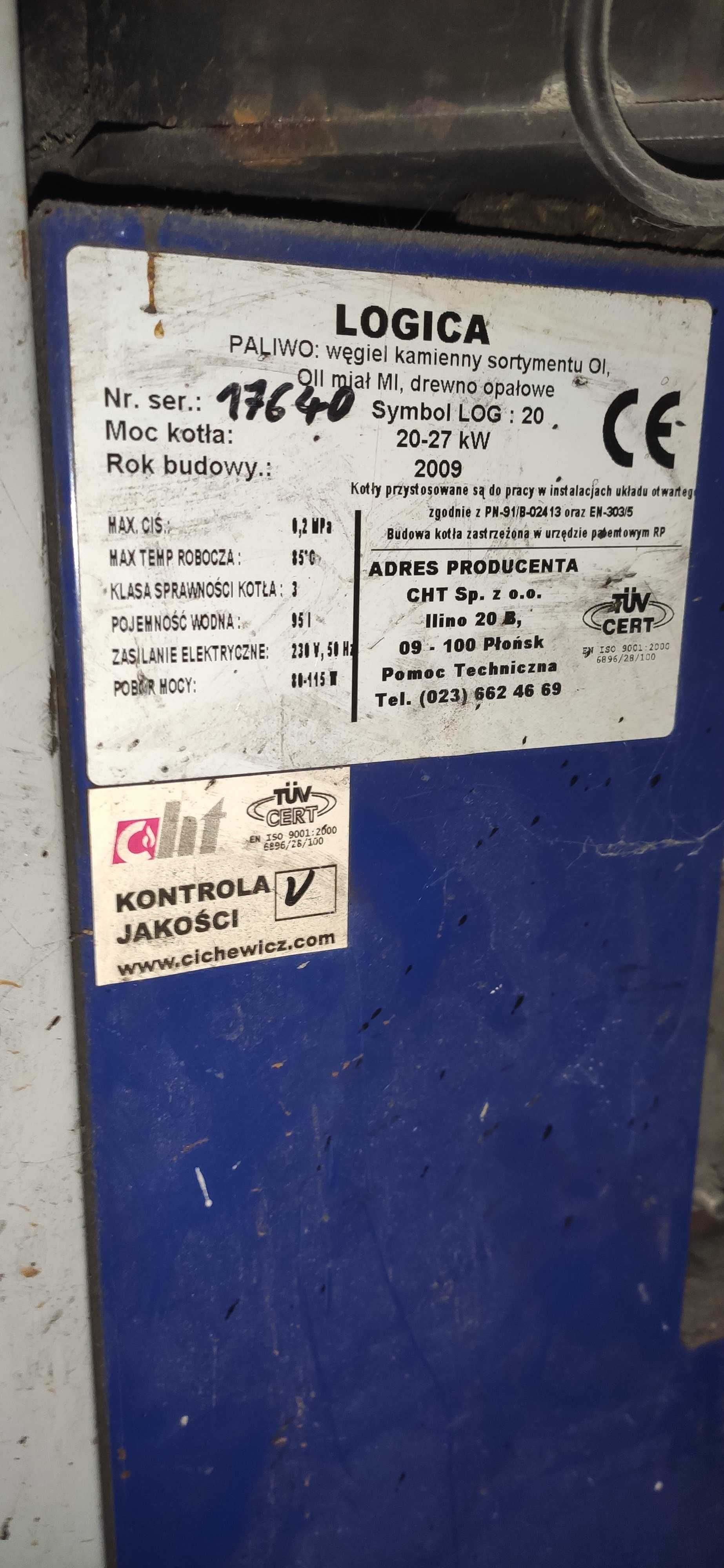 Części do kotła pieca Logica 20-27 kW