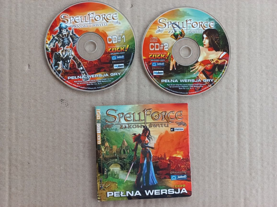 SpellForce Zakon Świtu gra 2xCD