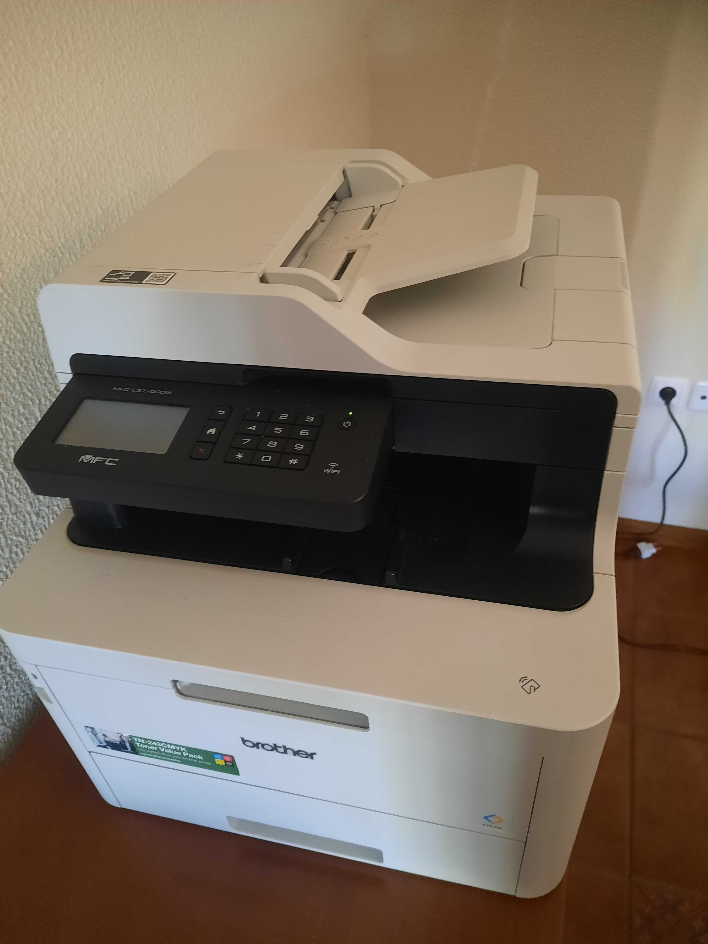 Impressora Brother MFC L3770CDW + toner 243 CMYK