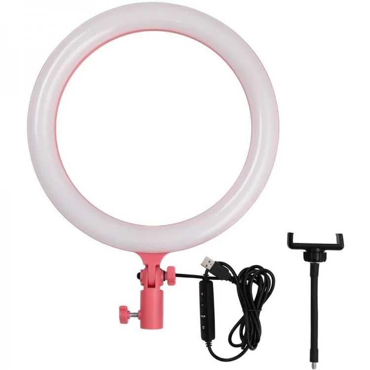 GODOX Iluminador LED Ring Light LR120 (Bi-color)  Preto/ Cor de Rosa