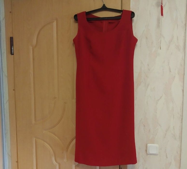 Костюм женский, жакет и платье, размер 52