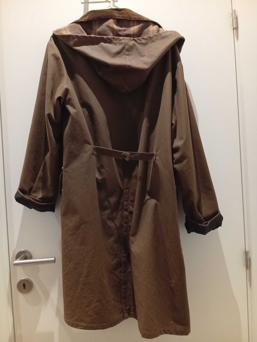 Parka encerada XS impermeável