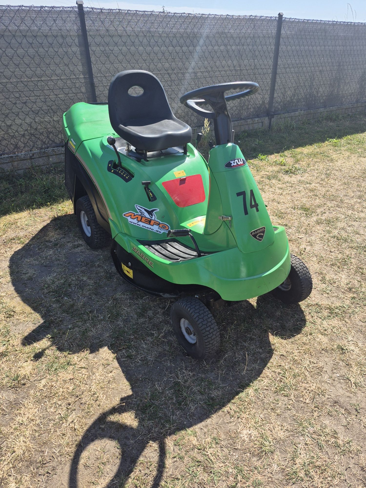 Traktorek kosiarka John deere Sabre kosz