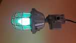 Lampy przemysłowe - OMP 250 retro PRL