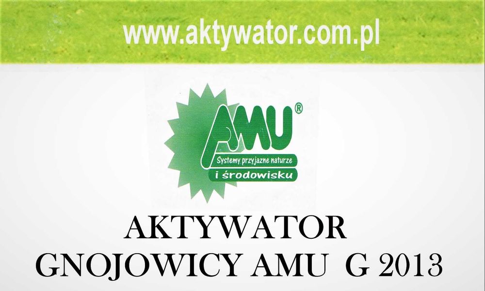 AMU - Super Mocny 250m3. Do rozkładu gnojowicy, na zapach i jako nawóz