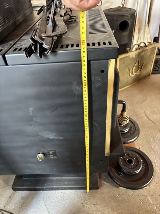 Salamandra a pellets usada – bom estado