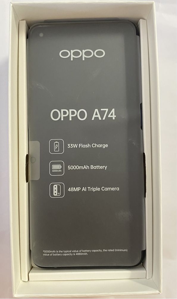 Oppo A74 Novo sem uso nenhum