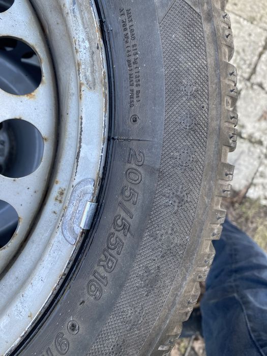 4 Kola stalowe 5x112 205/55 r16 kołpaki Volkswagen Audi