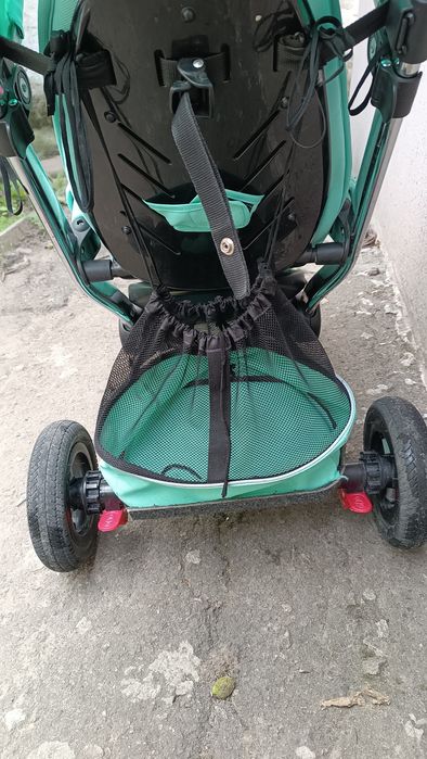 Дитячий триколісний велосипед коляска Crosser