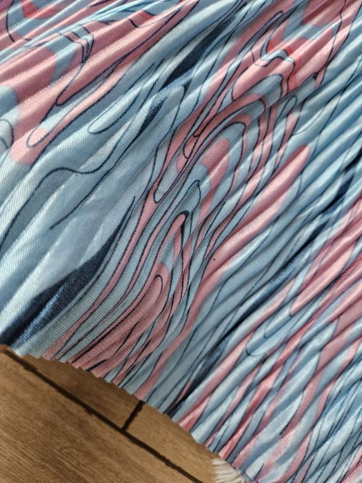Spodnie damskie na gumce – boho/etno alladynki  kolorowe pastelowe ha