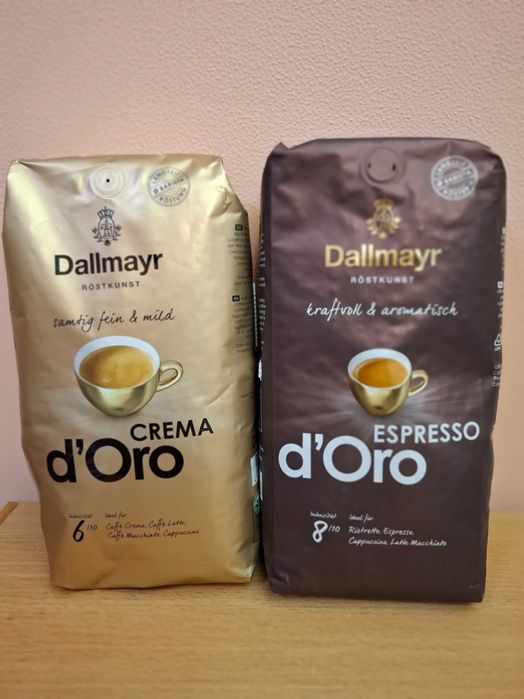 Кава в зернах Dallmayr Crema 1кг Німеччина