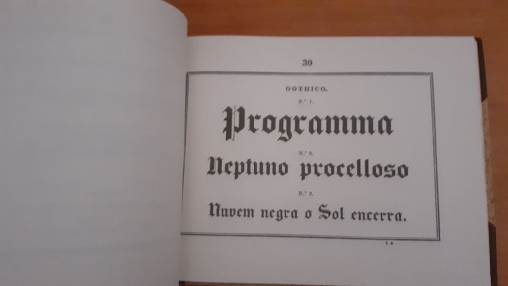 Provas dos diversos typos, vinhetas e ornatos typographicos