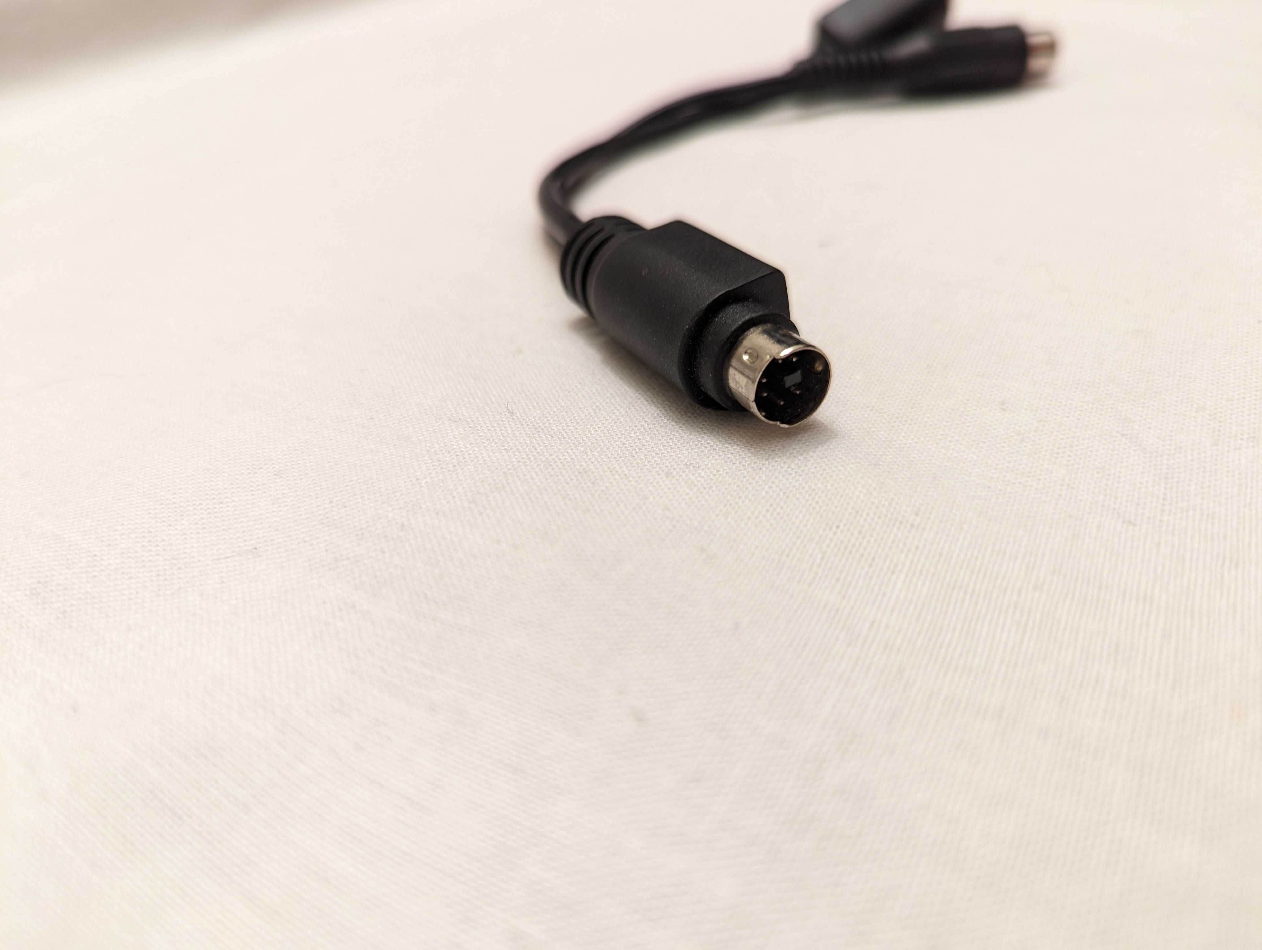 Kabel analogowy Audio Video adapter przejściówka S-Video 6 pin