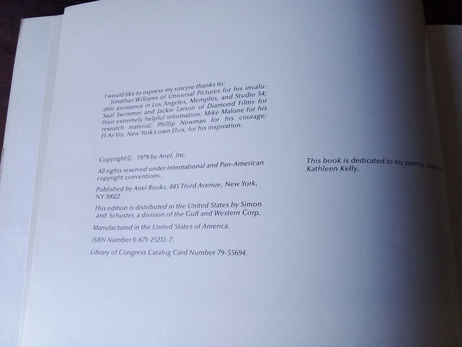 Livro de imitadores do Elvis Presley