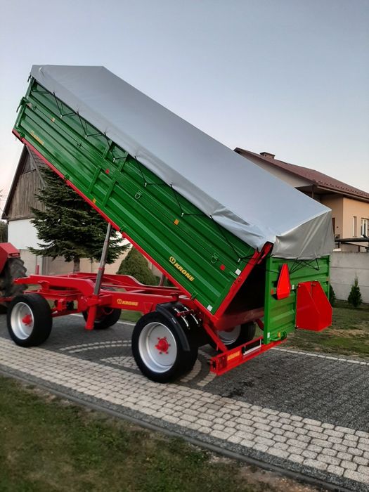 Przyczepa Rolnicza KRONE WELGER Sprowadzona z Niemiec 3stronna wywrotk