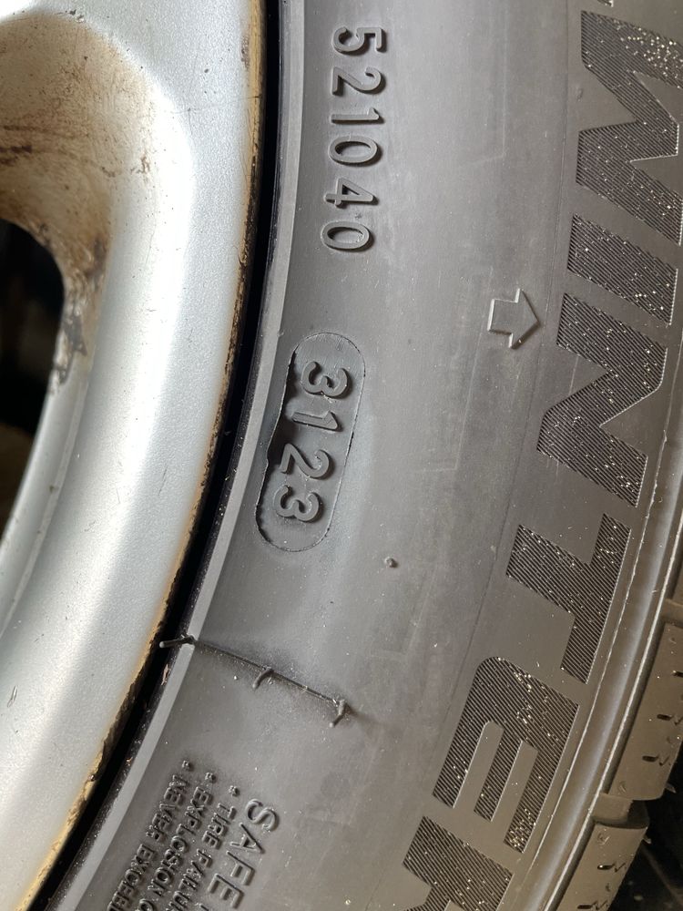 Felgi z oponami zimowymi Mercedes 245/45 R17 Opony jak nowe OKAZJA!