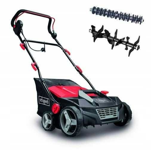 Aerator wertykulator elektryczny Scheppach SC38 38 cm 1600 W + kosz