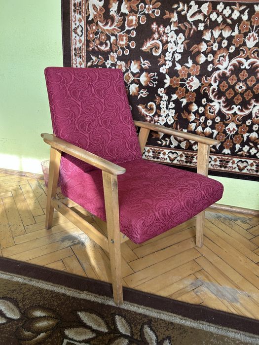 Fotel, vintage, retro, prl, stare meble