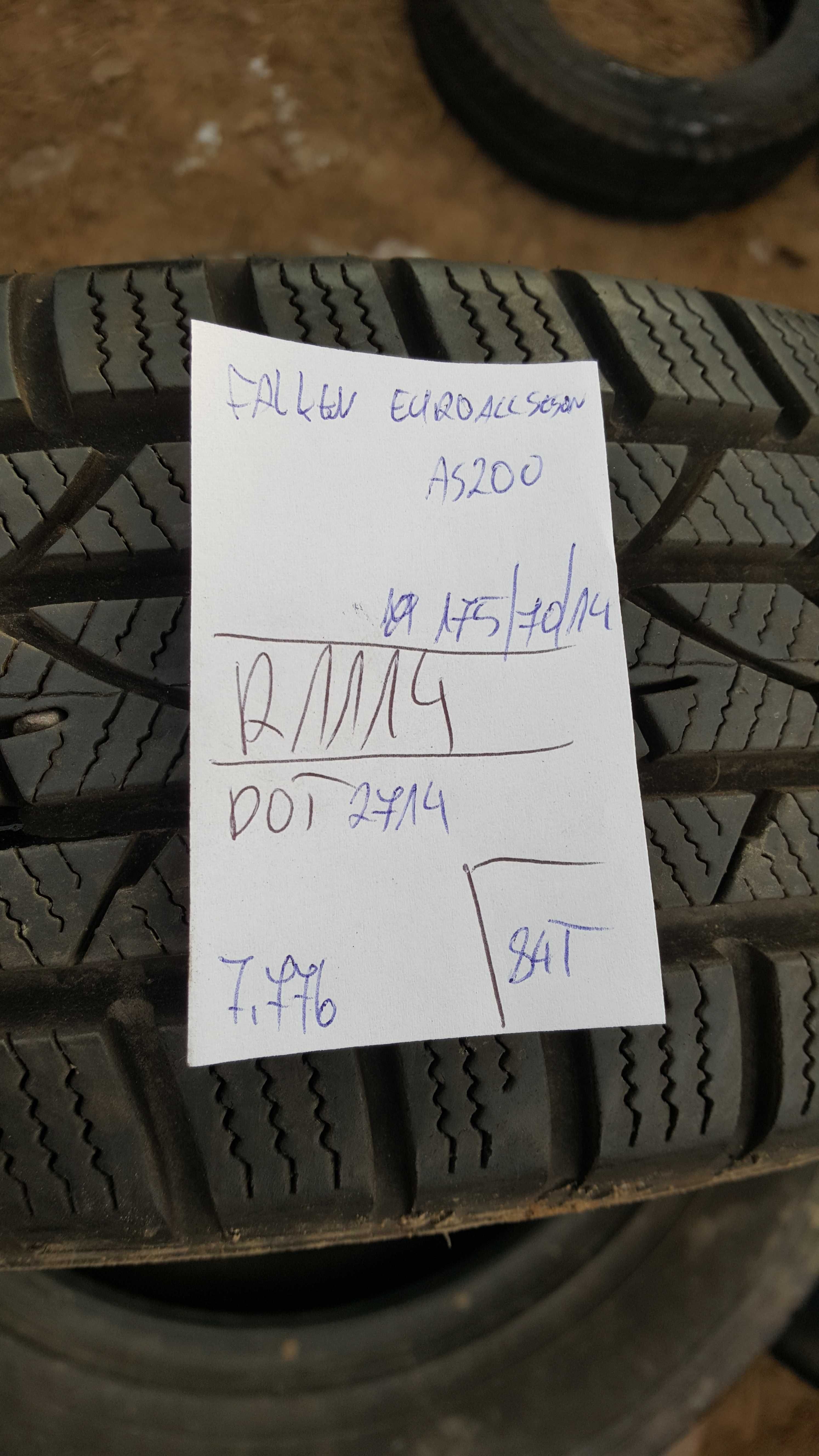 Falken 175/70 r14 EuroAll Season AS200 /// 7,75mm!!!