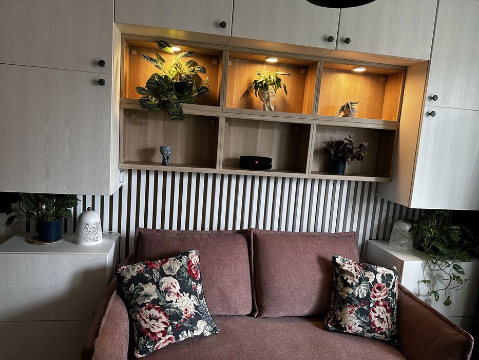 Meble do sypialni, salonu, sofa rozkladana, ledy, ikea Besta