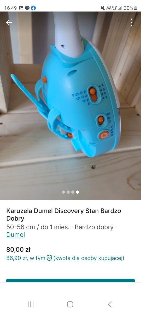 Karuzela Dumel Discovery Stan Bardzo Dobry