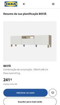 Móvel televisão IKEA