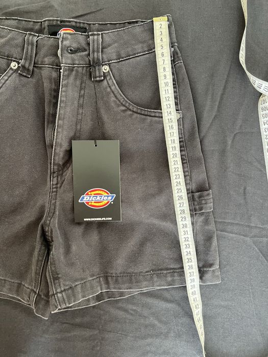 Шорти Dickies нові, сіро-чорні, розмір 24. Джинсові Дікіс з біркою