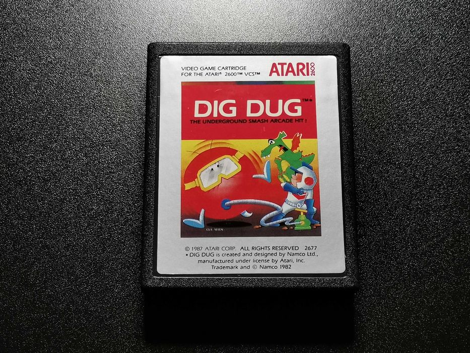 Atari 2600 Dig Dug
