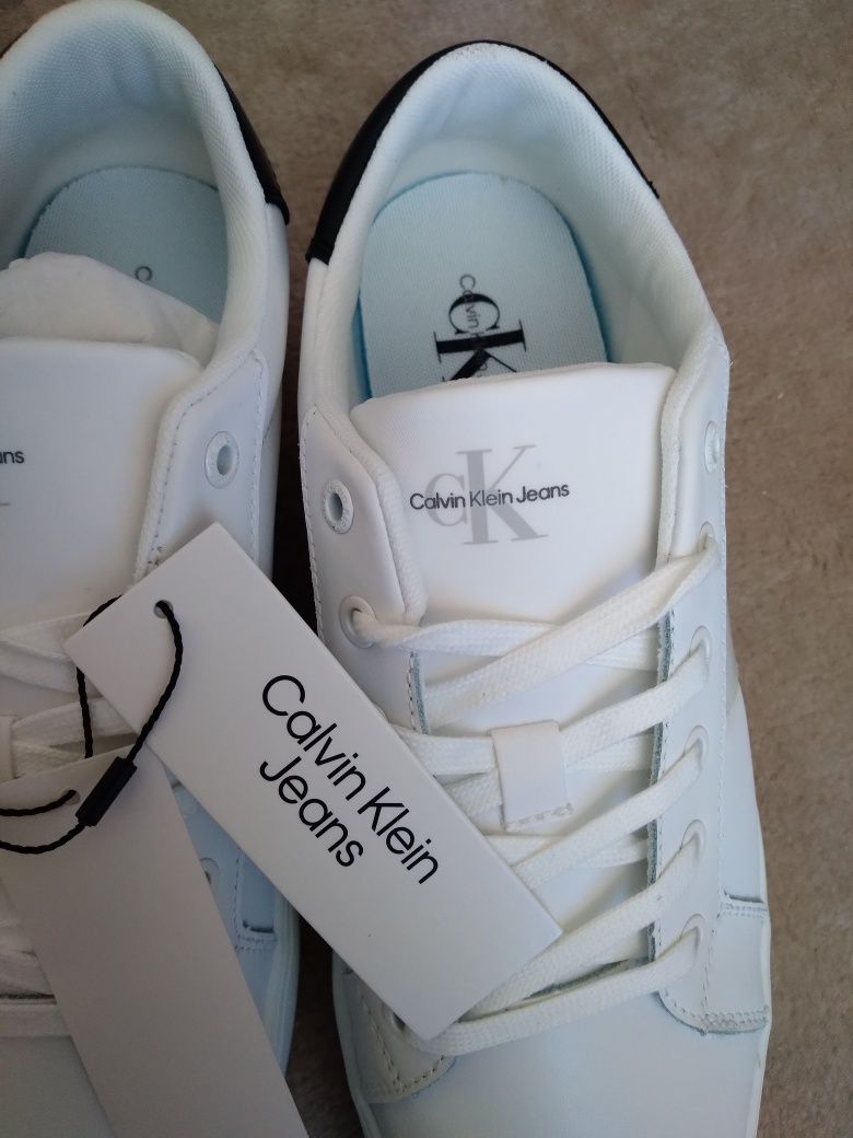 Sneakersy buty trampki -skóra Calvin Klein- r. 44