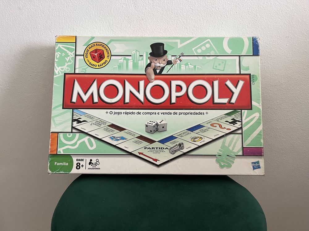 Jogo Monopoly Muito Bom Estado