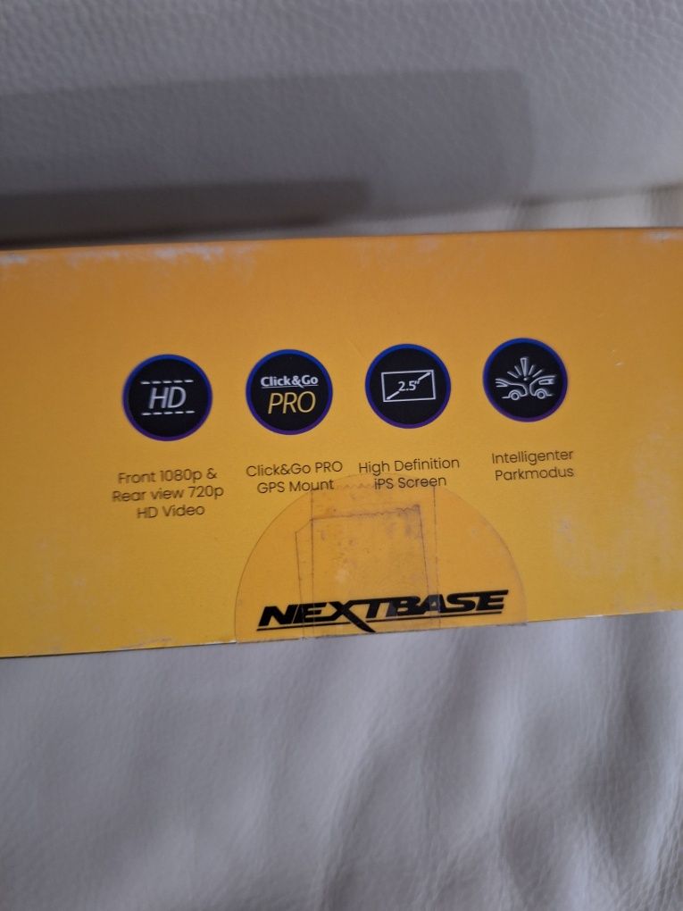 Kamera samochodowa NEXTBASE Dash Cams 222X + tylna