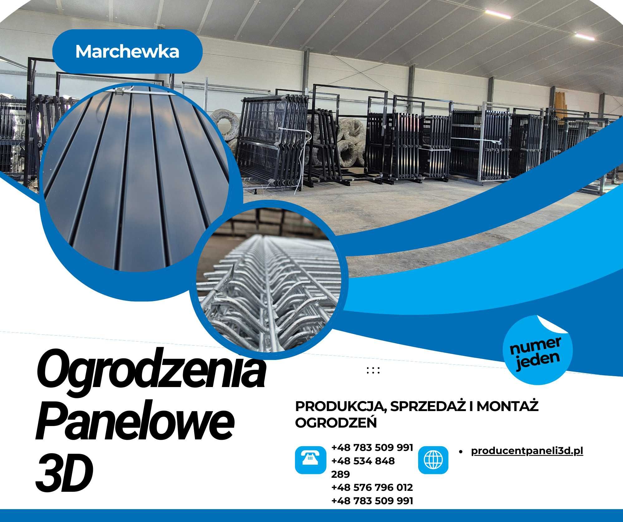 Bramy Furtki Panel 3d Transport Montaż dostawa 48h