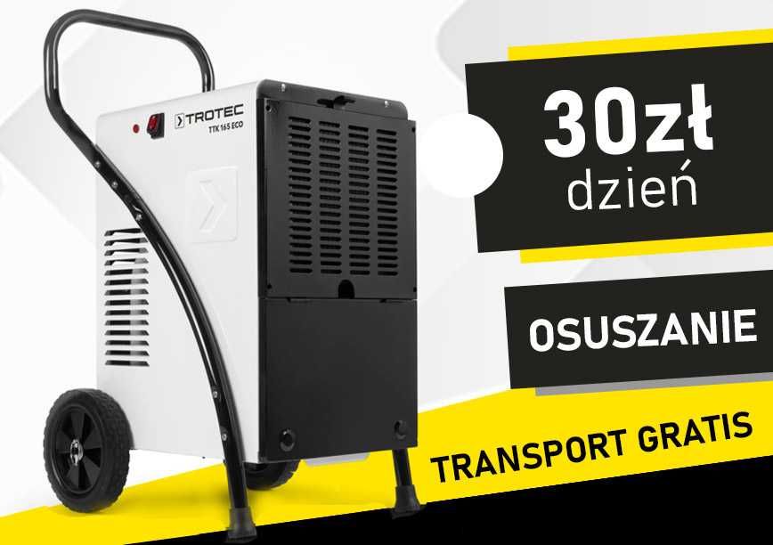 Osuszacz - osuszanie budynków - WYNAJEM  OSUSZACZY - Transport gratis
