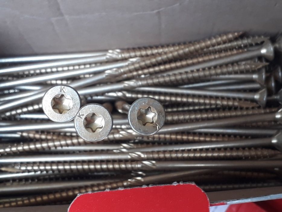 Шуруп 8/100мм ПШ по дереву torx.Конструкційний шуруп.